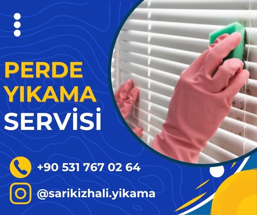 Balıkesir Perde Yıkama Afişi